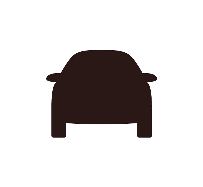 まえからみると？