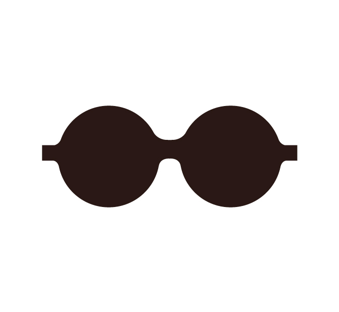 まえからみると？