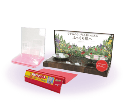 アクリルディスプレイ・樹脂トレー